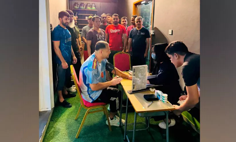 സൗജന്യ മെഡിക്കൽ ക്യാമ്പ് സംഘടിപ്പിച്ചു സൗജന്യ മെഡിക്കൽ ക്യാമ്പ് സംഘടിപ്പിച്ചു