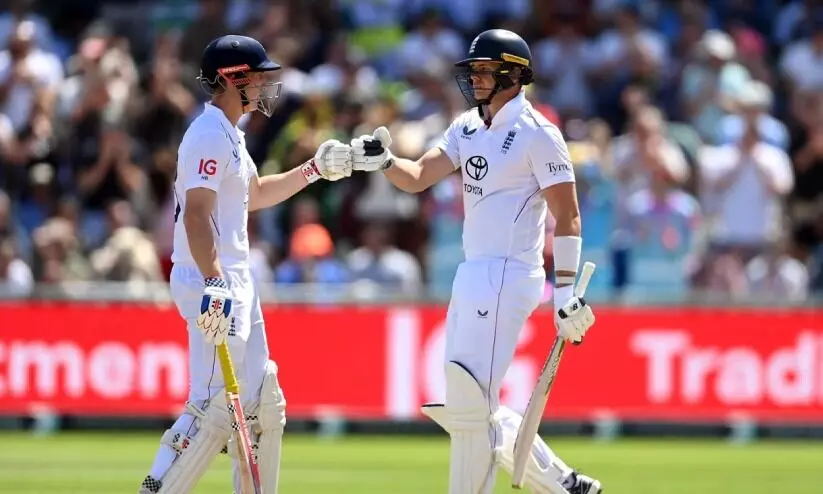 Jamie Smith and Harry Brook