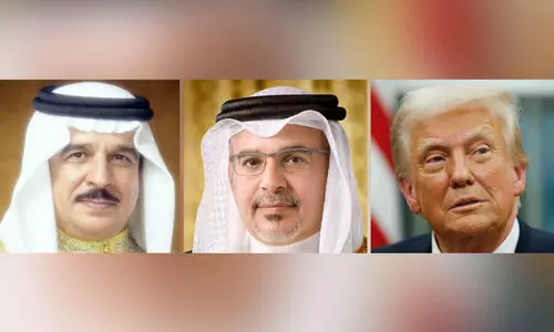 King Hamad, Crown Prince, donald trumph