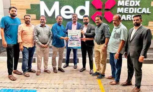 പ്ര​വാ​സി വെ​ൽ​ഫെ​യ​ർ മെ​ഡി​ക്ക​ൽ ക്യാ​മ്പ് പോ​സ്റ്റ​ർ പ്ര​കാ​ശ​നം