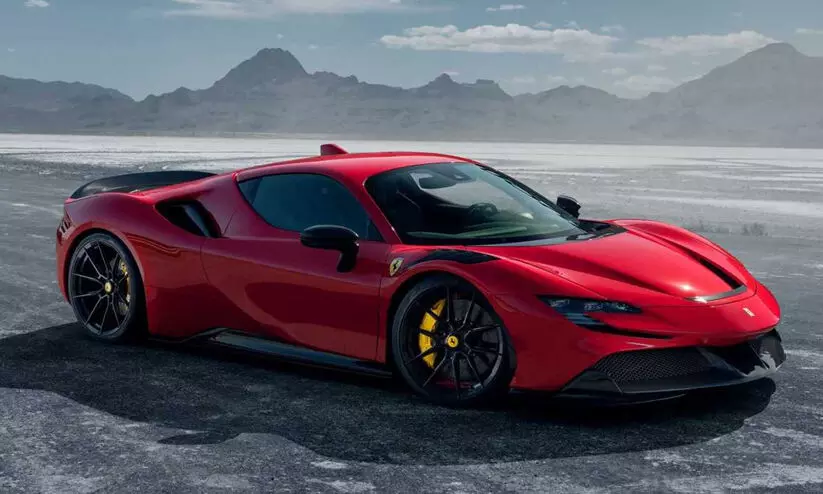 മഹാരാഷ്ട്ര രജിസ്‌ട്രേഷൻ ഫെരാരിക്ക് ബംഗളൂരുവിൽ 1.41 കോടി രൂപയുടെ പിഴ; വാഹനം പിടിച്ചെടുത്തത് മോട്ടോർ വാഹന വകുപ്പ്