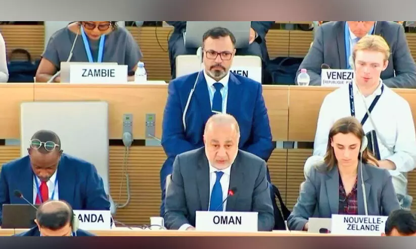 ഫ​ല​സ്തീ​ൻ അ​വ​കാ​ശ​ങ്ങ​ൾ​ക്കാ​യി ആ​ഗോ​ള​ത​ല​ത്തി​ൽ ന​ട​പ​ടി​വേ​ണം -ഒ​മാ​ൻ