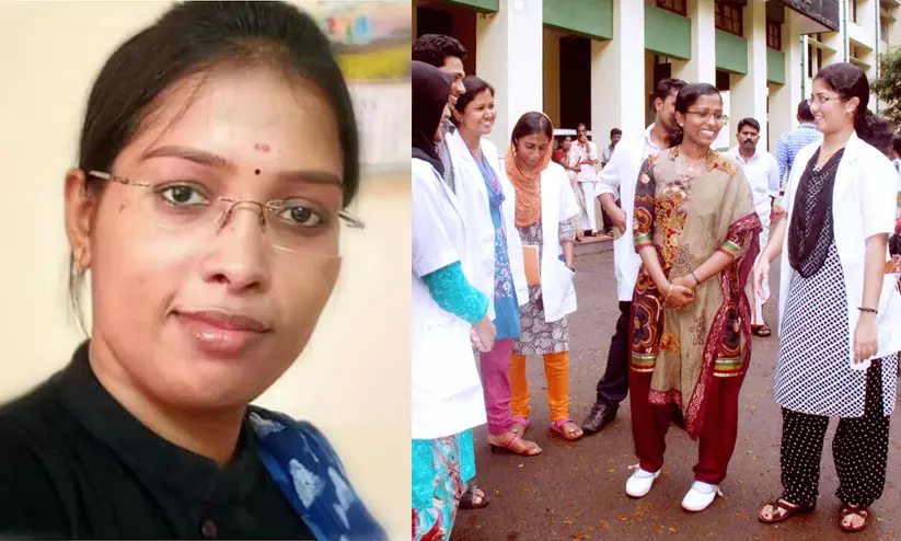 അസ്ന കോഴിക്കോട് മെഡിക്കൽ കോളജിൽ