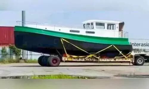 കൊച്ചിയുടെ ബോട്ട് നിർമാണപ്പെരുമ കടൽ കടക്കുന്നു