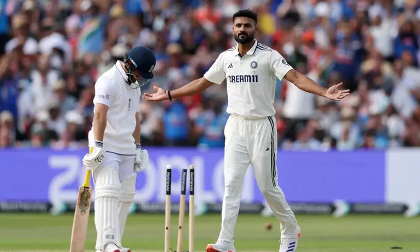 വിജയത്തുമ്പത്ത്! ഒരുദിനം ബാക്കി, ഇന്ത്യയുടെ ജയം ഏഴുവിക്കറ്റ് അകലെ, ഇംഗ്ലണ്ടിന് ജയിക്കാൻ 536 റൺസ്