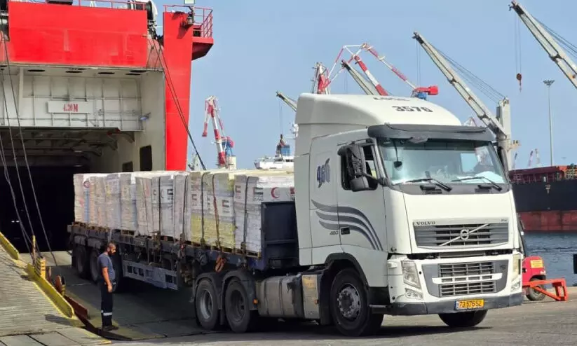 aid to gaza aid to gaza