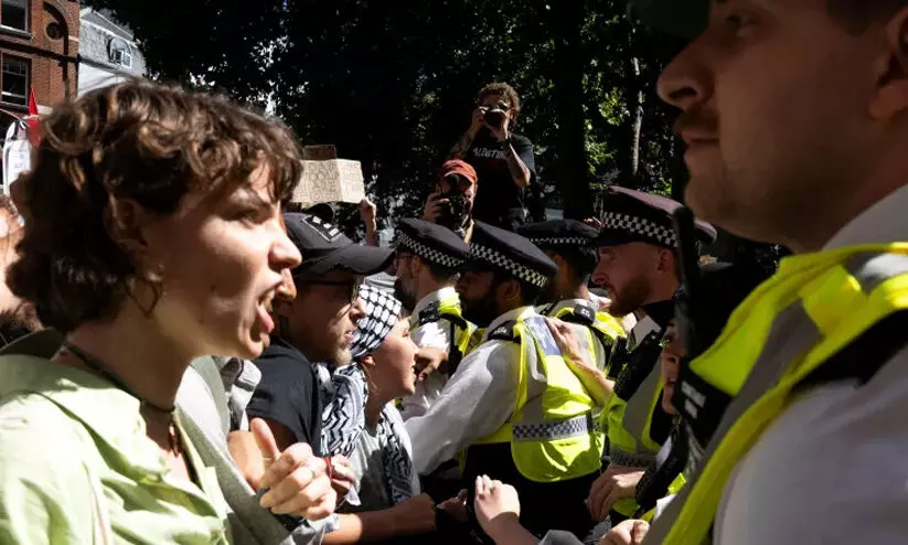 ഫലസ്തീൻ അനുകൂല ആക്ടിവിസ്റ്റ് ഗ്രൂപ്പിനെ നിരോധിച്ചു;   പിന്നാലെ 29 അംഗങ്ങളെ അറസ്റ്റ് ചെയ്ത് ലണ്ടൻ പൊലീസ്