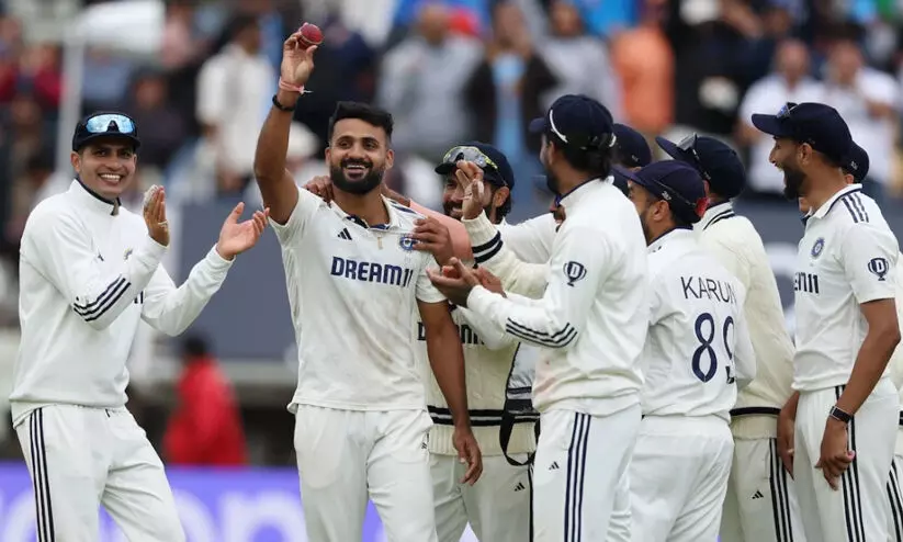 ആകാശിന്റെ ആറാട്ട്; എ​ഡ്ജ്ബാ​സ്റ്റ​ണിൽ ചരിത്രം പിറന്നു, ഇന്ത്യക്ക് 336 റൺസ് ജയം