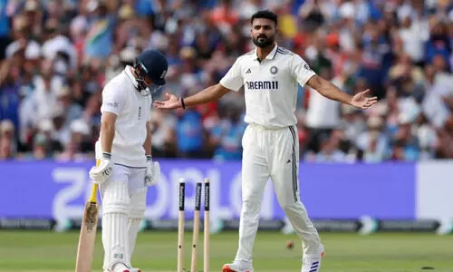 വിജയത്തുമ്പത്ത്! ഒരുദിനം ബാക്കി, ഇന്ത്യയുടെ ജയം ഏഴുവിക്കറ്റ് അകലെ, ഇംഗ്ലണ്ടിന് ജയിക്കാൻ 536 റൺസ്