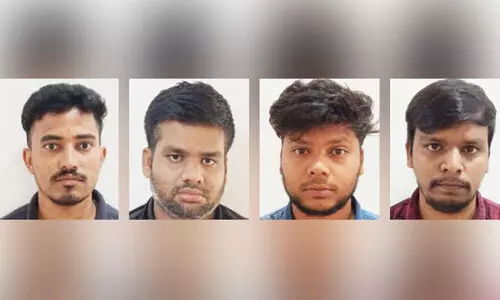 ദേ​ശീ​യ​പാ​ത നി​ർ​മാ​ണ ക​മ്പ​നി​യു​ടെ 40 ല​ക്ഷം ത​ട്ടി; നാ​ലു​പേ​ർ അ​റ​സ്റ്റി​ൽ