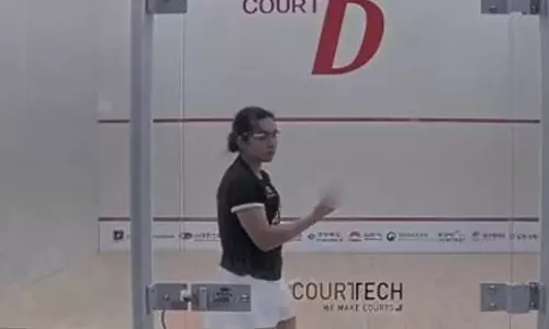 കളി തോറ്റതിന് പിന്നാലെ അശ്ലീല ആംഗ്യം കാണിച്ചു; പാക് സ്ക്വാഷ് താരത്തിന്റെ നടപടി വിവാദത്തിൽ -VIDEO