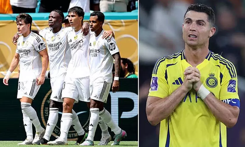 ആഴ്സണൽ താരം വേണ്ട, പകരം റയൽ സൂപ്പർതാരം മതിയെന്ന് ക്രിസ്റ്റ്യാനോ; അൽ നസ്റിലേക്ക് വരുമോ? ആഴ്സണൽ താരം വേണ്ട, പകരം റയൽ സൂപ്പർതാരം മതിയെന്ന് ക്രിസ്റ്റ്യാനോ; അൽ നസ്റിലേക്ക് വരുമോ?