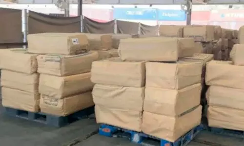 ശു​വൈ​ഖ് തു​റ​മു​ഖ​ത്ത് പു​ക​യി​ല പി​ടി​കൂ​ടി