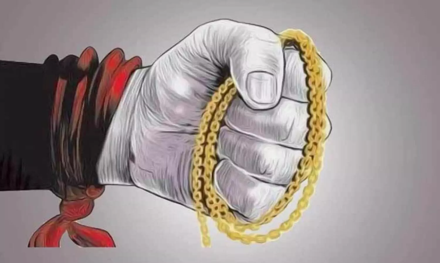 മാ​ല ​മോഷ്ടിച്ച ചെ​റു​മ​ക​നോ​ട്​ വി​ശാ​ല ഹൃ​ദ​യ​യാ​യ മു​ത്ത​ശ്ശി ക്ഷ​മി​ച്ചു