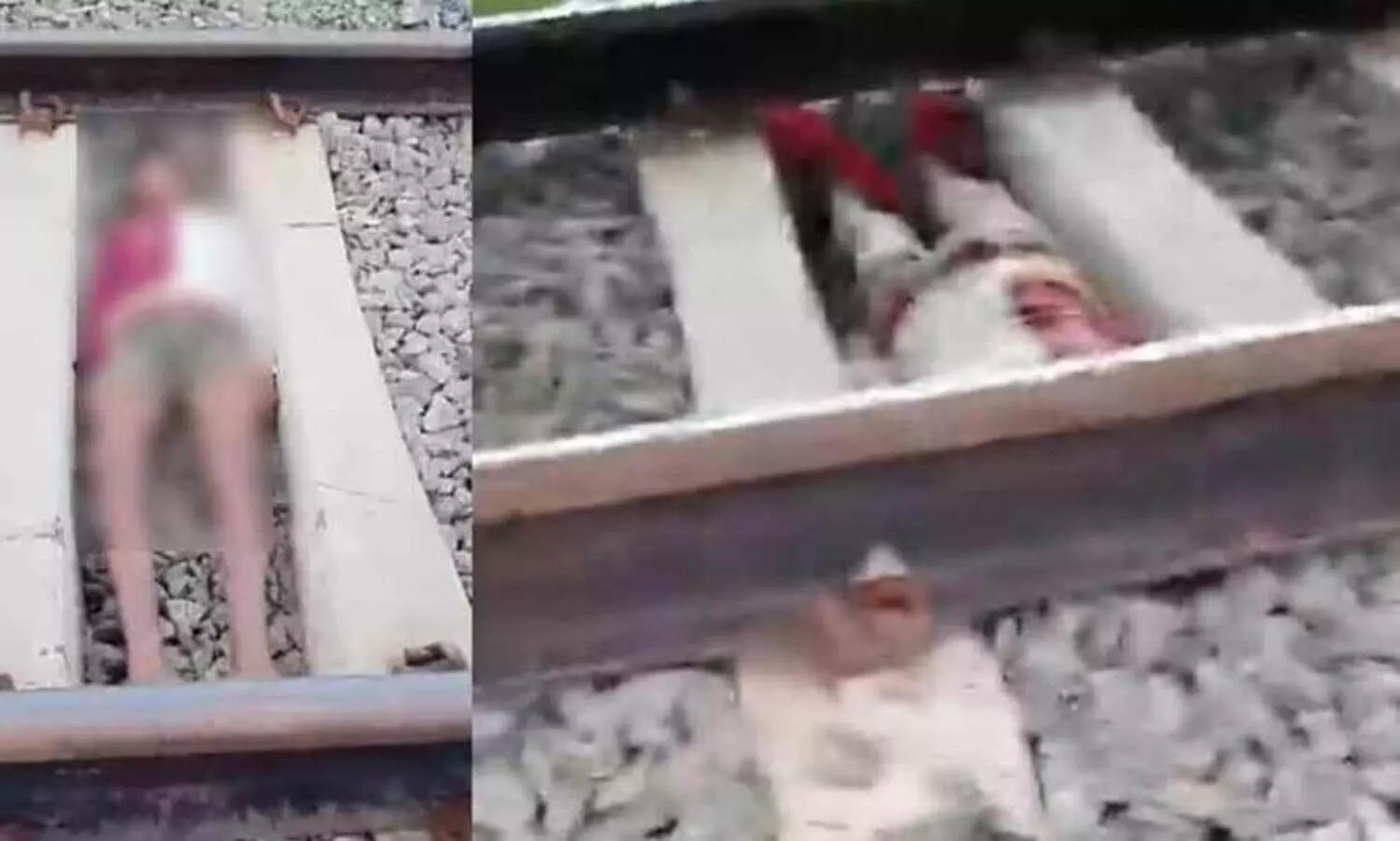 റെയിൽവേ ട്രാക്കിൽ കിടന്ന് 14കാരന്‍റെ സാഹസിക പ്രകടനം; റീൽസ് ചിത്രീകരിച്ച മൂന്ന് കുട്ടികൾ പൊലീസ് കസ്റ്റഡിയിൽ