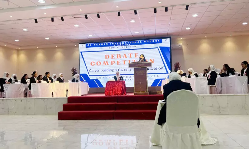 അൽ യാസ്മിൻ സ്കൂളിൽ ഡിബേറ്റ് മത്സരം സംഘടിപ്പിച്ചു അൽ യാസ്മിൻ സ്കൂളിൽ ഡിബേറ്റ് മത്സരം സംഘടിപ്പിച്ചു