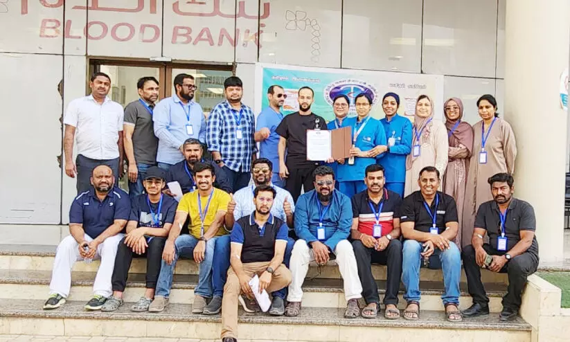 ത​മി​ഴ്​ ക​ൾ​ച​റ​ൽ സൊ​സൈ​റ്റി ബ്ല​ഡ്​ ഡൊ​ണേ​ഷ​ൻ ക്യാ​മ്പ്​ സം​ഘ​ടി​പ്പി​ച്ചു