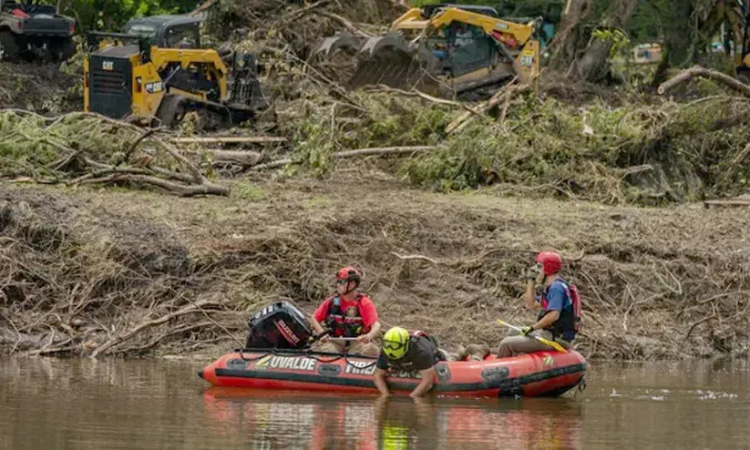 ടെക്സസിലെ മിന്നൽ പ്രളയത്തിൽ മരണം 100 കടന്നു