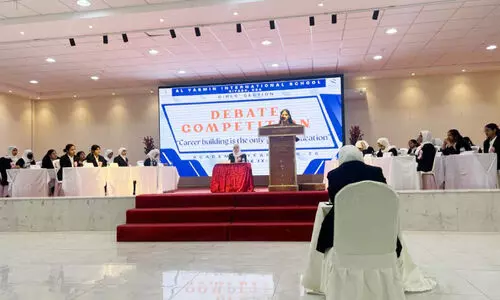 അ​ൽ യാ​സ്മി​ൻ സ്കൂ​ളി​ൽ ഡി​ബേ​റ്റ് ​മത്സ​രം സം​ഘ​ടി​പ്പി​ച്ചു