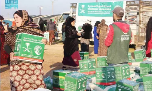 ലോ​ക​ത്ത്​ ഏ​റ്റ​വു​മ​ധി​കം ദു​രി​താ​ശ്വാ​സ സ​ഹാ​യം ന​ൽ​കു​ന്ന രാ​ജ്യ​മാ​യി സൗ​ദി