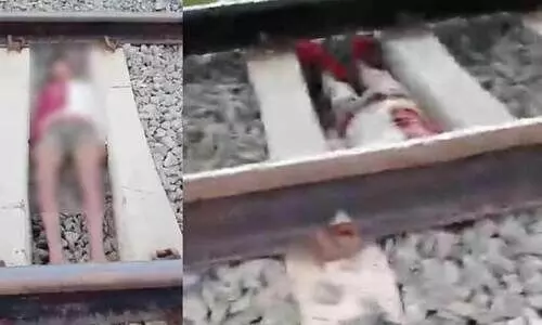 റെയിൽവേ ട്രാക്കിൽ കിടന്ന് 14കാരന്‍റെ സാഹസിക പ്രകടനം; റീൽസ് ചിത്രീകരിച്ച മൂന്ന് കുട്ടികൾ പൊലീസ് കസ്റ്റഡിയിൽ