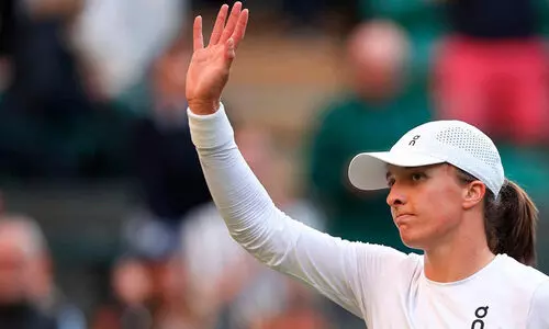 വിം​ബ്ൾ​ഡ​ൺ: സി​ന്ന​ർ, ഇ​ഗ ക്വാ​ർ​ട്ട​റി​ൽ