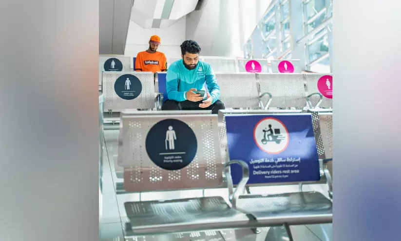 ഡെലിവറി റൈഡർമാർക്ക് 15 താൽക്കാലിക വിശ്രമകേന്ദ്രങ്ങൾ ഡെലിവറി റൈഡർമാർക്ക് 15 താൽക്കാലിക വിശ്രമകേന്ദ്രങ്ങൾ