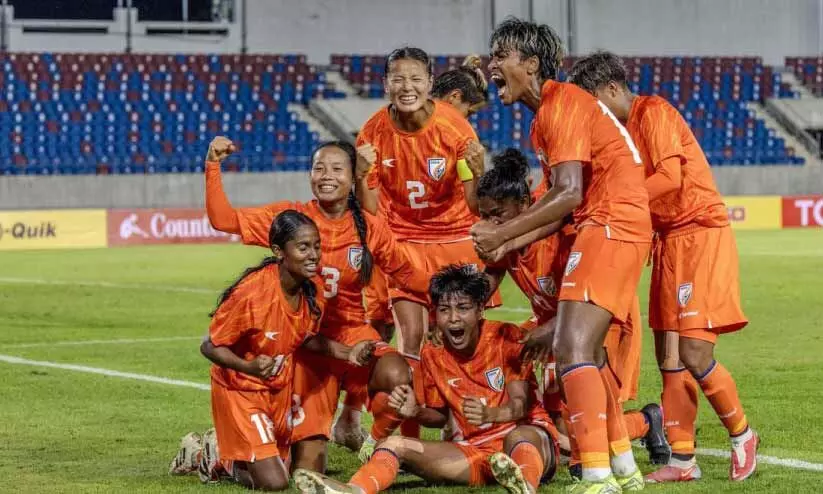 ദൂരെയല്ല ലോകകപ്പ്; എ.​എ​ഫ്.​സി ഏ​ഷ്യ​ൻ ക​പ്പ് യോ​ഗ്യ​ത​യി​ൽ സാ​ധ്യ​ത​ക​ൾ സ​ജീ​വ​മാ​ക്കി ഇ​ന്ത്യ​ൻ വ​നി​ത​ ഫു​ട്ബാ​ൾ ടീം