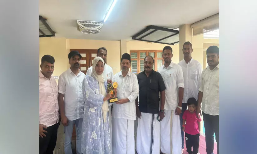 ഉ​ന്ന​ത വി​ജ​യി​ക​ളെ ആ​ദ​രി​ച്ചു