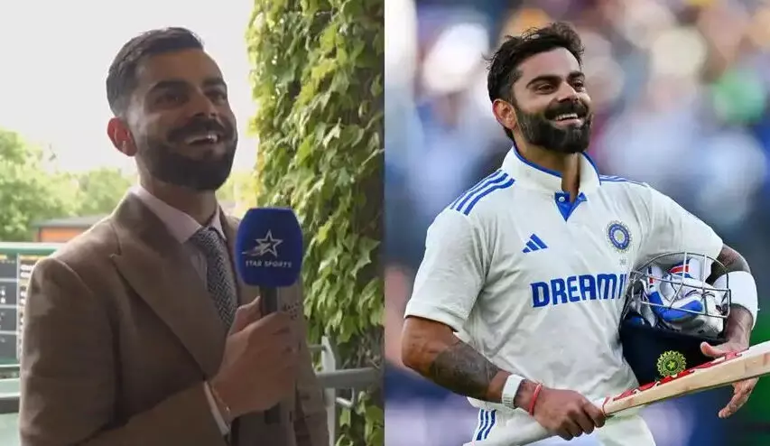 ‘നാലുദിവസം കൂടുമ്പോൾ താടിക്ക് നിറം നൽകണം’; ടെസ്റ്റ് വിരമിക്കലിനെ കുറിച്ച് ആദ്യമായി പ്രതികരിച്ച് കോഹ്ലി