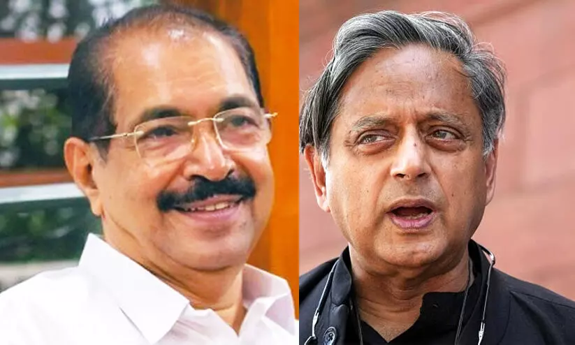 Sunny Joseph, Shashi Tharoor Sunny Joseph, Shashi Tharoor