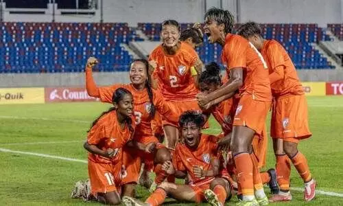 ദൂരെയല്ല ലോകകപ്പ്; എ.​എ​ഫ്.​സി ഏ​ഷ്യ​ൻ ക​പ്പ് യോ​ഗ്യ​ത​യി​ൽ സാ​ധ്യ​ത​ക​ൾ സ​ജീ​വ​മാ​ക്കി ഇ​ന്ത്യ​ൻ വ​നി​ത​ ഫു​ട്ബാ​ൾ ടീം