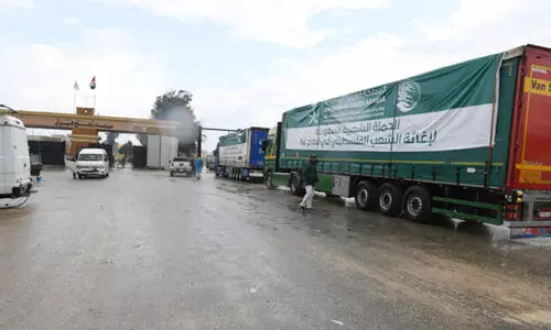 ഫ​ല​സ്തീ​നി​ക​ൾ​ക്കു​ള്ള സ​ഹാ​യം വ​ർ​ധി​പ്പി​ച്ച്​ സൗ​ദി