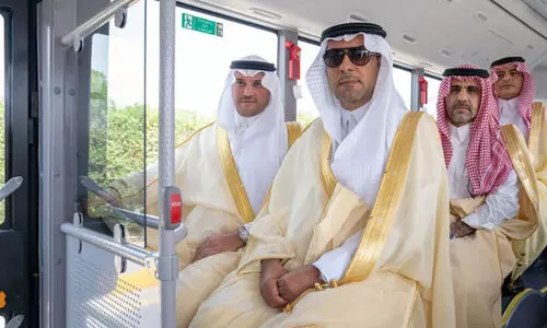 അ​ൽ അ​ഹ്​​സ​യി​ൽ പ​ബ്ലി​ക്​ ബ​സ്​ സ​ർ​വി​സി​ന്​ തു​ട​ക്കം