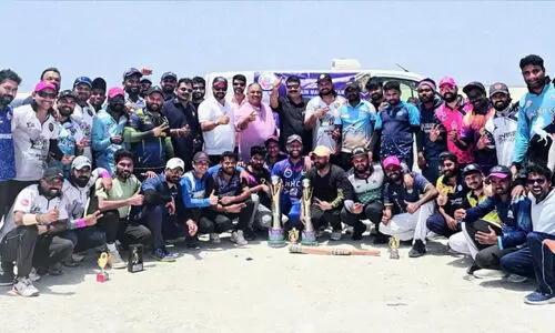 മ​ല​പ്പു​റം ക്രി​ക്ക​റ്റ്‌ ലീ​ഗി​ൽ; ഹ​ണ്ടേ​ഴ്‌​സ് മ​ല​പ്പു​റം ചാ​മ്പ്യ​ൻ​മാ​ർ