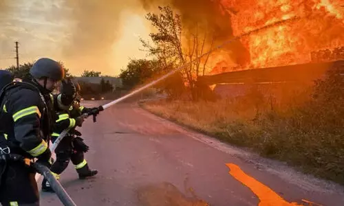 ട്രംപ് പുടിനെ വിമർശിച്ചതിനു പിന്നാലെ യുക്രെയ്നു നേർക്ക് ഏറ്റവും വലിയ ​​​​വ്യോമാക്രമണം നടത്തി റഷ്യ