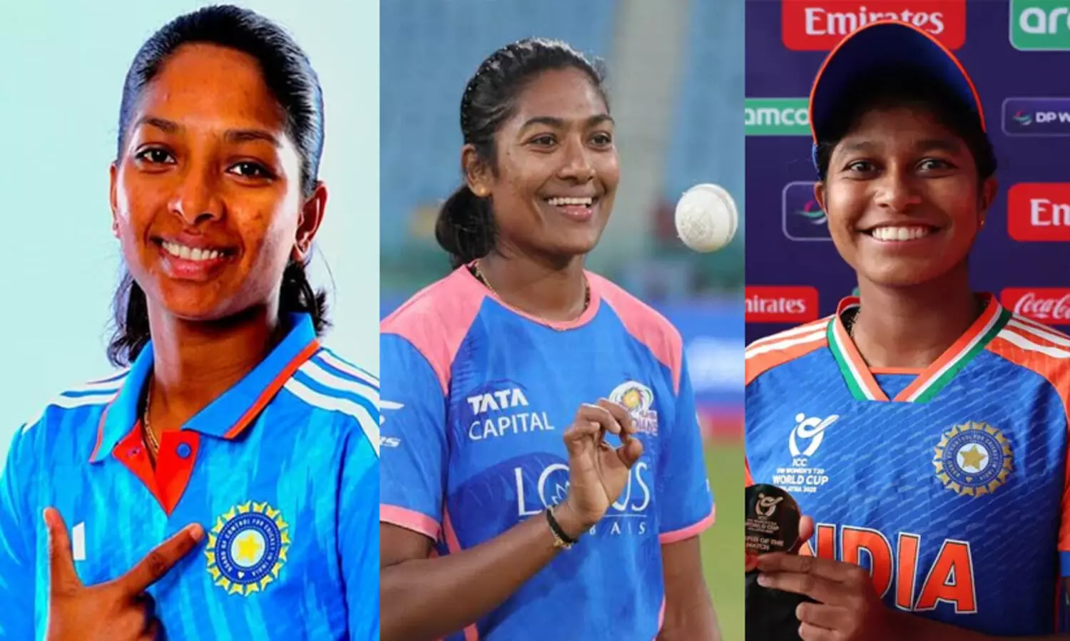 ഇന്ത്യയുടെ വനിത ക്രിക്കറ്റ് ടീമിൽ ഇടംപിടിച്ച് മൂന്ന് വയനാട്ടുകാർ, മിന്നുമണി വൈസ് ക്യാപ്റ്റൻ