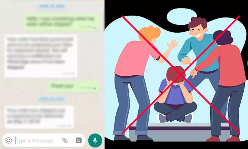 വാട്സ്ആപ് വഴി ഉപദ്രവം; റാഗിങ് തന്നെയെന്ന് യു.ജി.സി