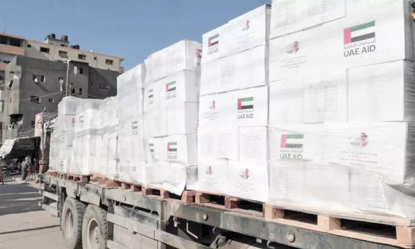 uae aid to gaza