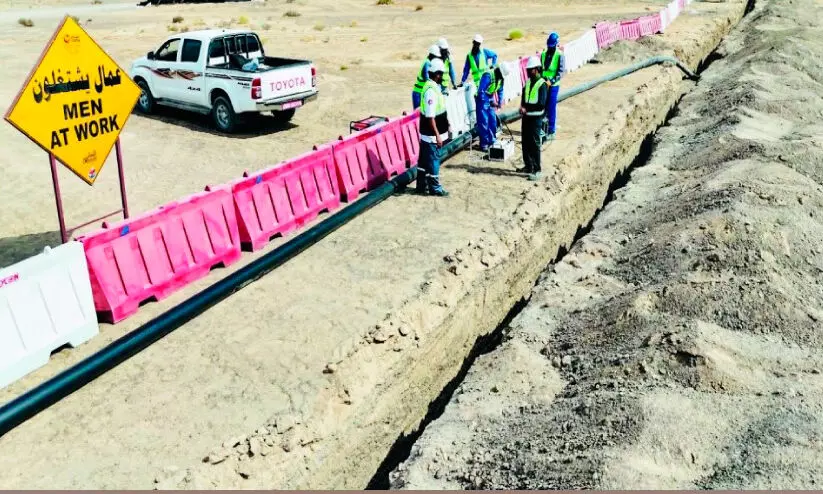 ബുറൈമിയിൽ ജലവികസന പദ്ധതികൾ പുരോഗമിക്കുന്നു