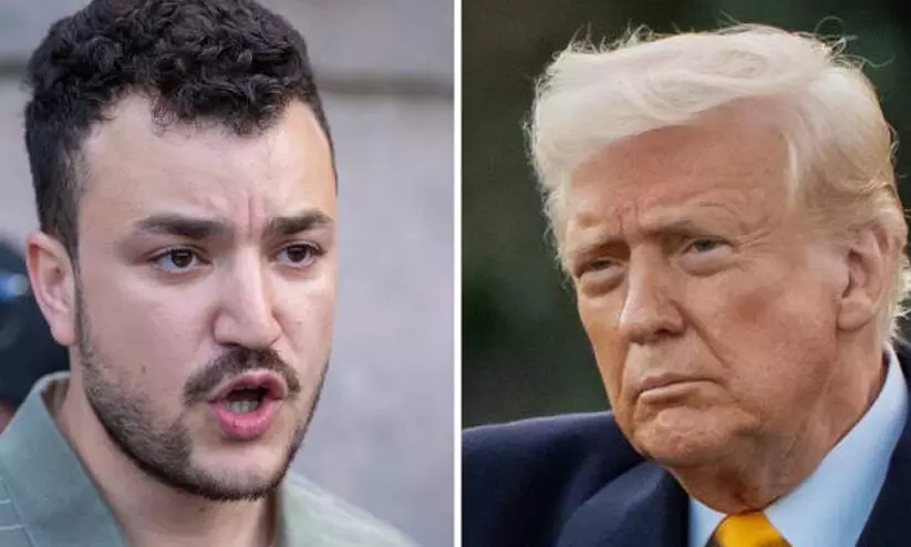 ‘ഒന്നുകിൽ 20 മില്യൺ ഡോളർ അല്ലെങ്കിൽ ക്ഷമാപണം’: ട്രംപ് ഭരണകൂടത്തോട് ​വേറിട്ട രീതിയിൽ നീതി ആവശ്യപ്പെട്ട് തടങ്കലിൽ നിന്ന് മോചിതനായ മഹ്മൂദ് ഖലീൽ