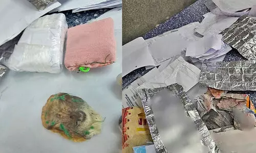 രാ​ജ്യ​ത്തേ​ക്ക് ക​ട​ത്താ​ൻ ശ്ര​മി​ച്ച മ​ന്ത്ര​വാ​ദ വ​സ്തു​ക്ക​ൾ പി​ടി​ച്ചെ​ടു​ത്തു