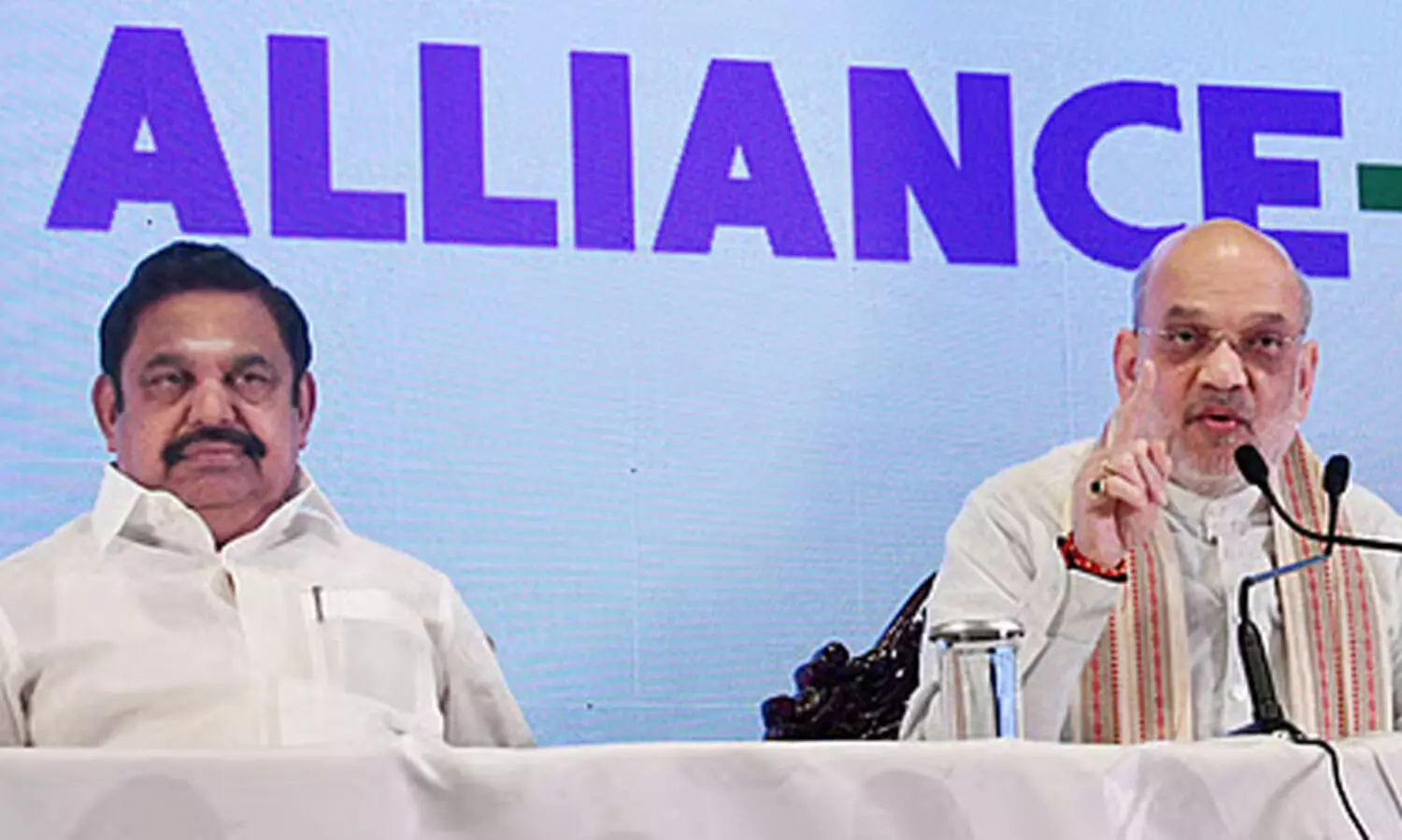 തമിഴ്നാട്ടിൽ എൻ.ഡി.എ സഖ്യത്തിൽ അസ്വാരസ്യം; സഖ്യ സർക്കാർ വരുമെന്ന് അമിത് ഷാ, അണ്ണാ ഡി.എം.കെ സർക്കാറെന്ന് എടപ്പാടി