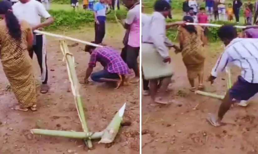 സമുദായ നിയമം ലംഘിച്ച് വിവാഹിതരായ ദലിത് ദമ്പതികൾക്ക് നുകംവെച്ച് നിലം ഉഴുത് ശിക്ഷ സമുദായ നിയമം ലംഘിച്ച് വിവാഹിതരായ ദലിത് ദമ്പതികൾക്ക് നുകംവെച്ച് നിലം ഉഴുത് ശിക്ഷ