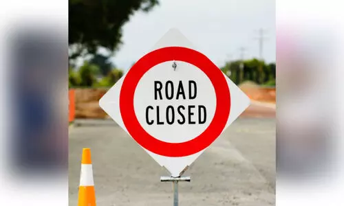 റി​ങ് റോ​ഡ് എ​ക്സി​റ്റ് താ​ൽ​ക്കാ​ലി​ക​മാ​യി അ​ട​ച്ചു