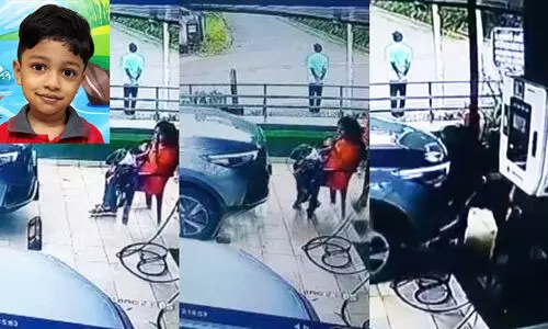 Car crashes into electric charging station