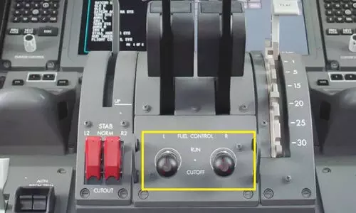 വിമാനത്തിലെ ഇന്ധന സ്വിച്ച് എന്താണ്? കൈ തട്ടിയും മറ്റും അറിയാതെ ഓഫാകുമോ?...