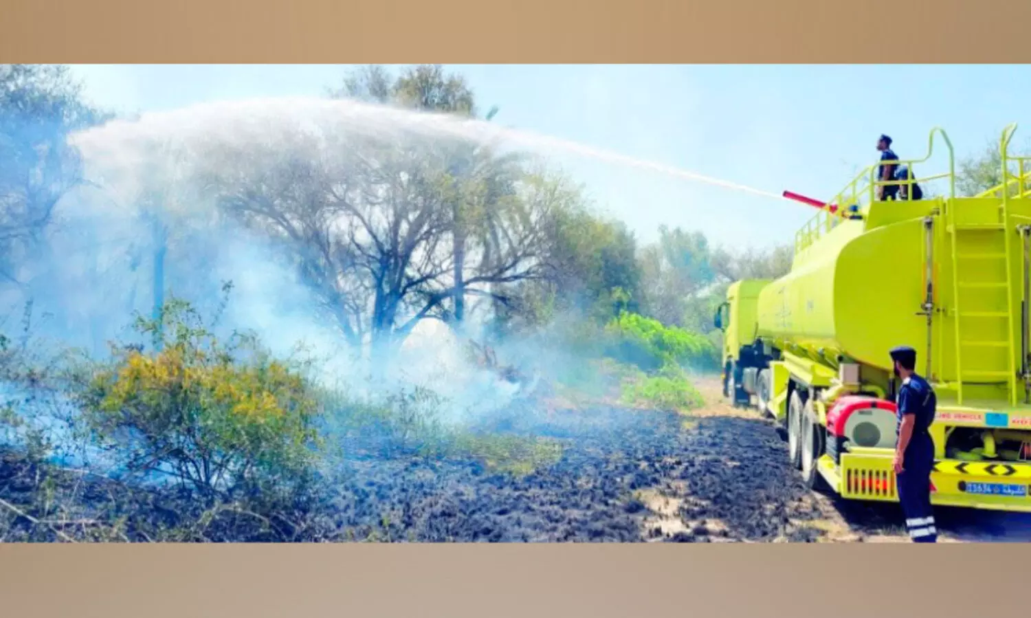 വേ​ന​ൽ​ച്ചൂ​ടി​ൽ കൃ​ഷി​യി​ട​ങ്ങ​ളി​ൽ തീ​പി​ടി​ത്തം വ​ർ​ധി​ക്കു​ന്നു