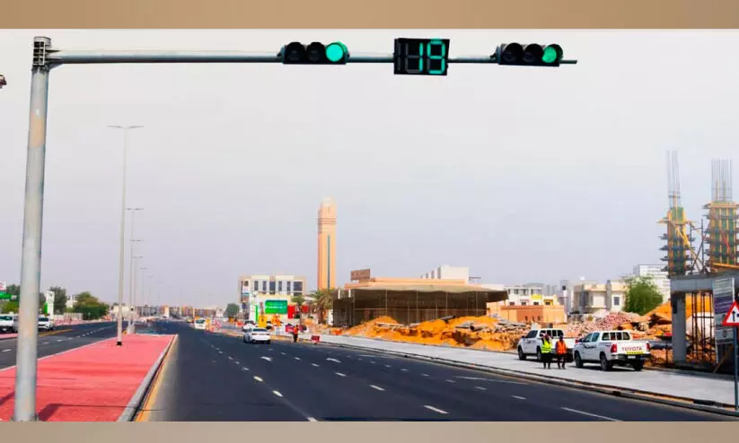 ഡ്രെ​യ്​​നേ​ജ്​ ശൃം​ഖ​ല, പു​തി​യ ട്രാ​ഫി​ക്​ ലൈ​ൻ; അ​ജ്മാ​ൻ ശൈ​ഖ് സാ​യി​ദ് സ്​​ട്രീ​റ്റ്​​ വി​ക​സി​പ്പി​ക്കു​ന്നു