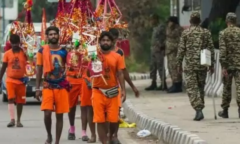 കൻവാർ യാത്ര കടന്നു പോകുന്ന വഴികളിലെ കടകളിൽ ഉടമകളുടെ പേരും മെനുവും വ്യക്തമാക്കുന്ന ക്യൂ ആർ കോഡുകൾ നിർബന്ധമാക്കി യു.പി സർക്കാർ